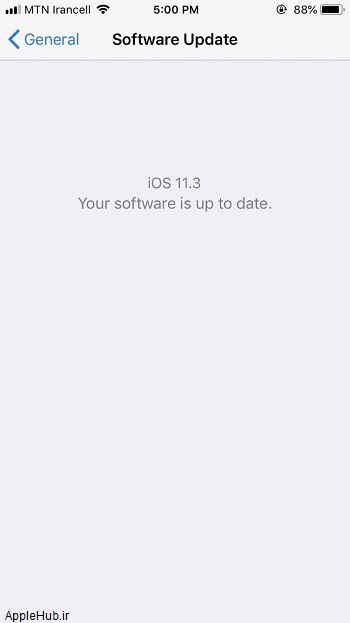 آپدیت iOS 11.3